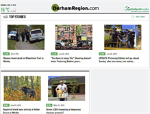 Tablet Screenshot of durhamregion.com
